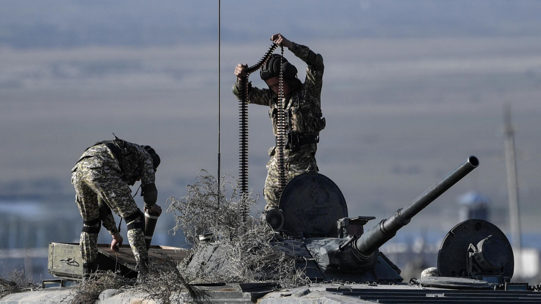 В Таджикистане началась активная фаза учений ОДКБ «Рубеж-2024»