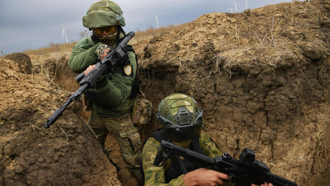 Спецназ «Днепр» отработал штурмовые приемы налетов на различные строения