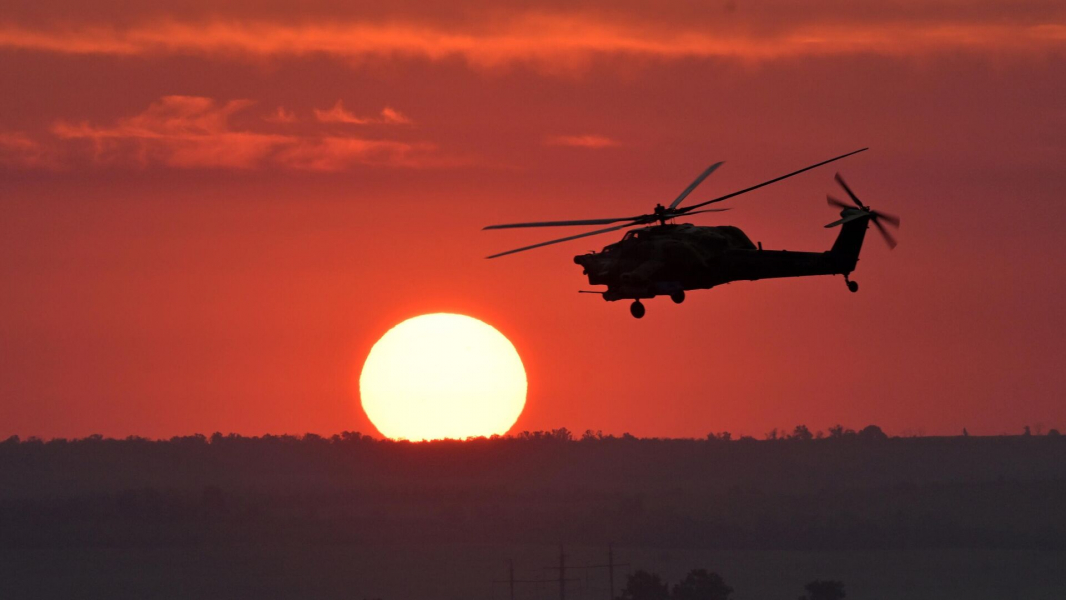 Минобороны: экипаж Ми-28НМ нанес ракетный удар по ВСУ в Курской области