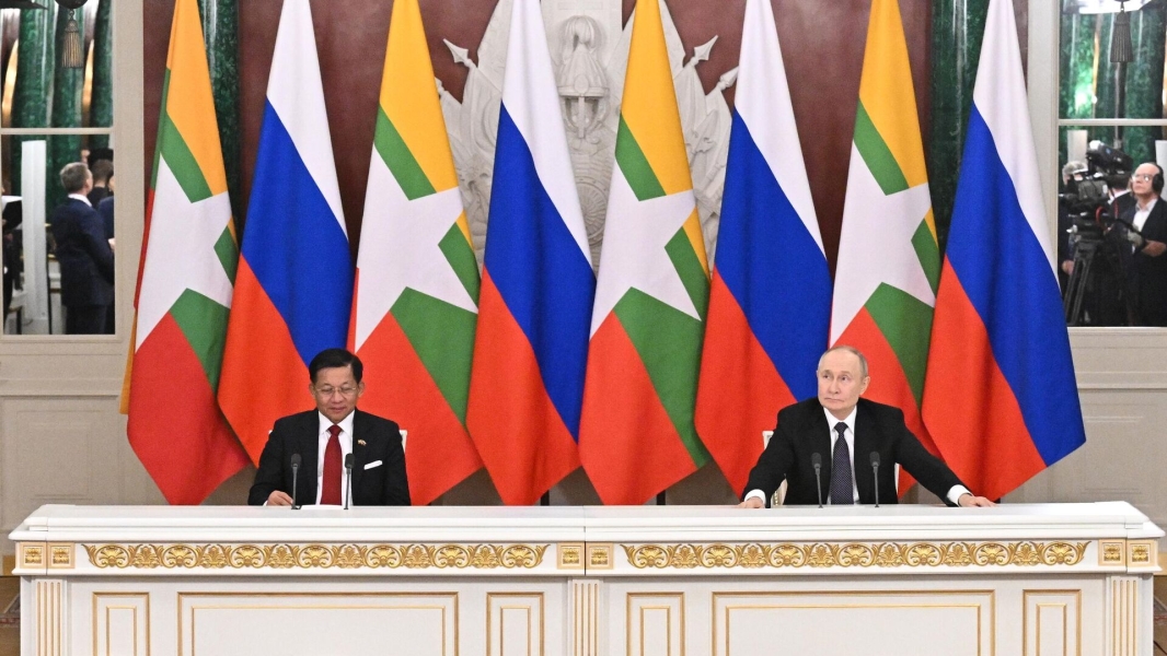 Путин заявил, что РФ и Мьянма активно взаимодействуют по вопросам безопасности