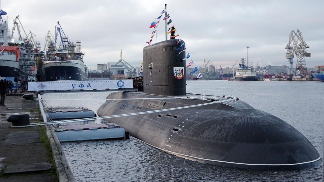 Подлодка Уфа на учениях в Японском море нанесла удары «Калибрами»